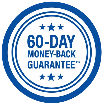 Keto Elevate 60-day money-back guarantee badge